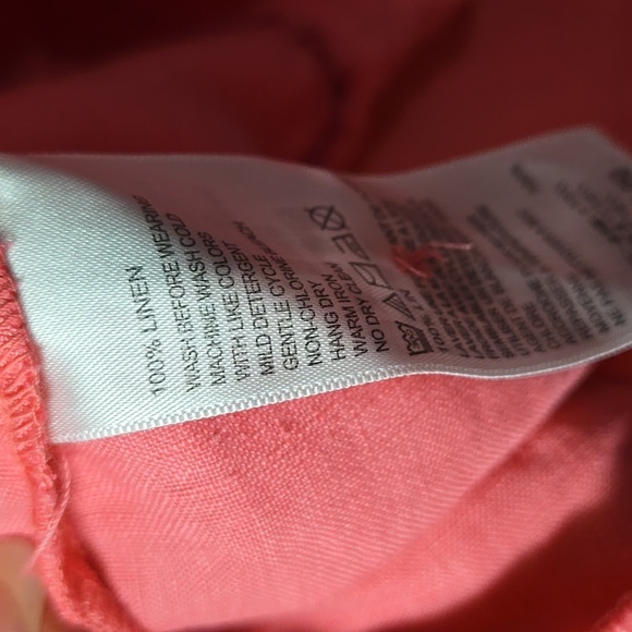 Women's Pink Linen Jacket Tommy Bahama - Picture 4 of 5